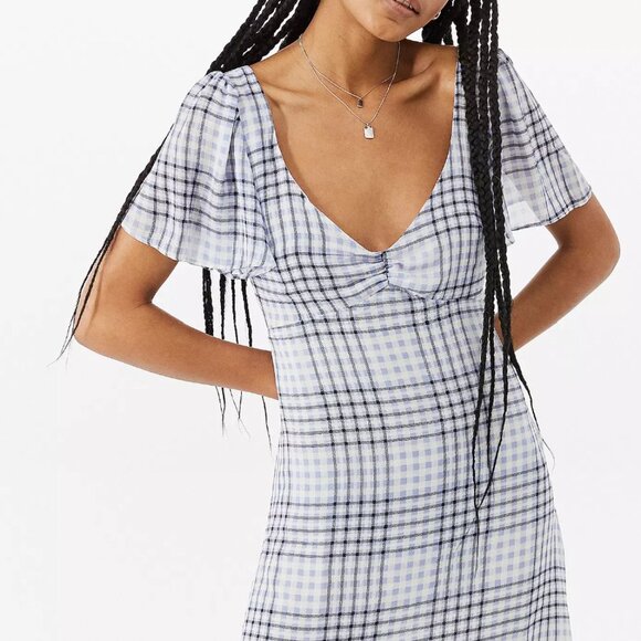 NWT! Urban Outfitters Spring Showers Mini Dress--Size S - Picture 2 of 4